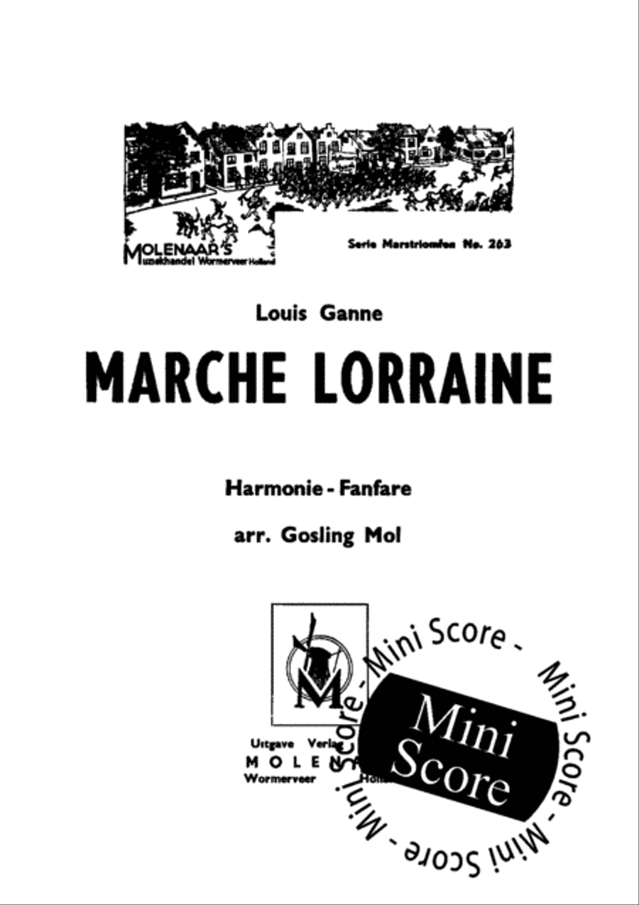 Marche Lorraine Concert Band scores gallery preview page 3