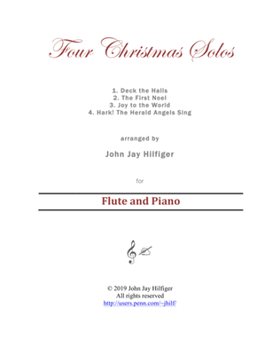 Four Christmas Solos for Flute