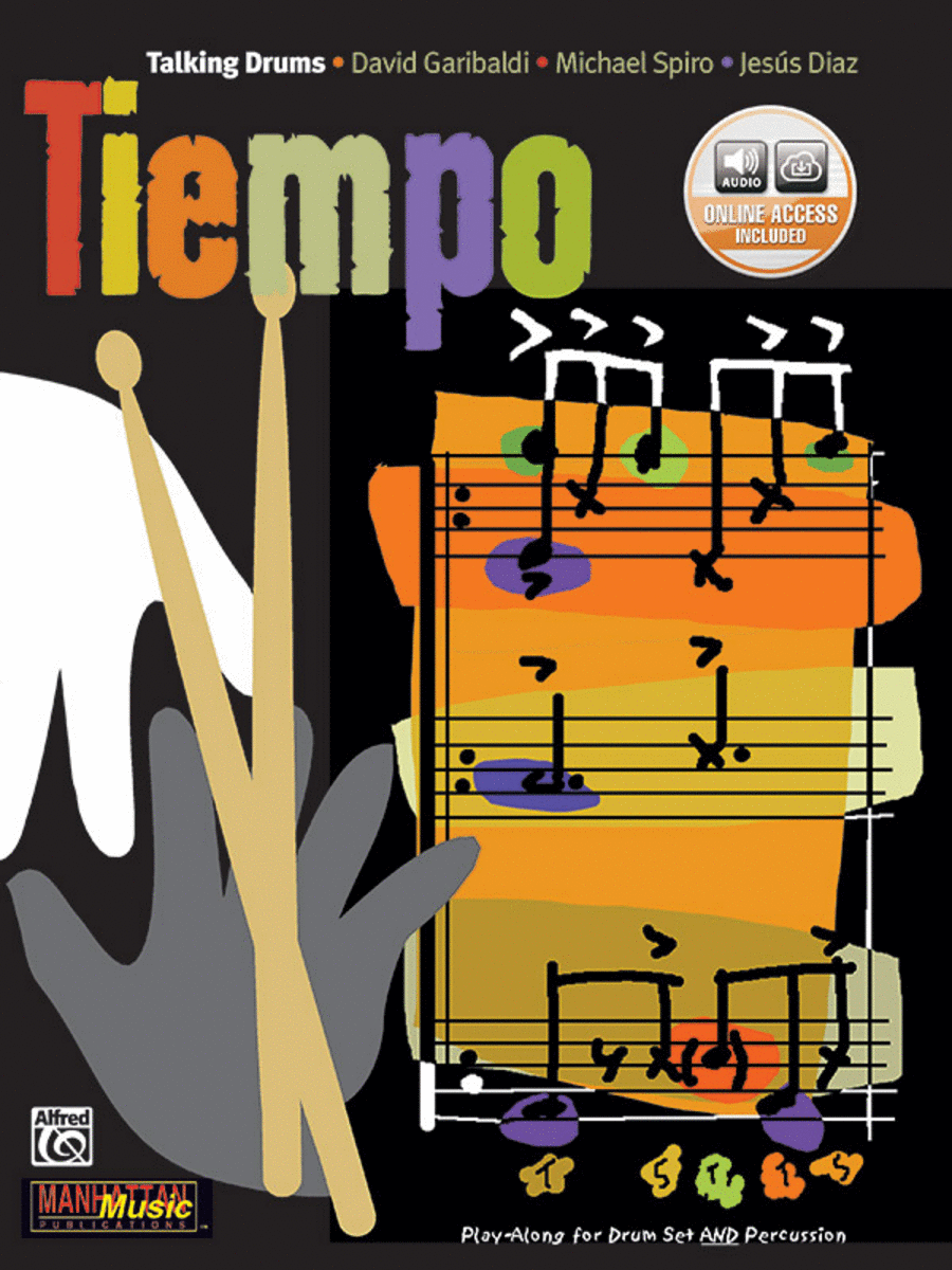 Tiempo Talking Drums Play-along For Drum Set And Percussion Cd Included