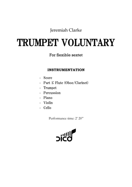 Trumpet Voluntary (Prince of Denmark's March) - for flexible ensemble image number null