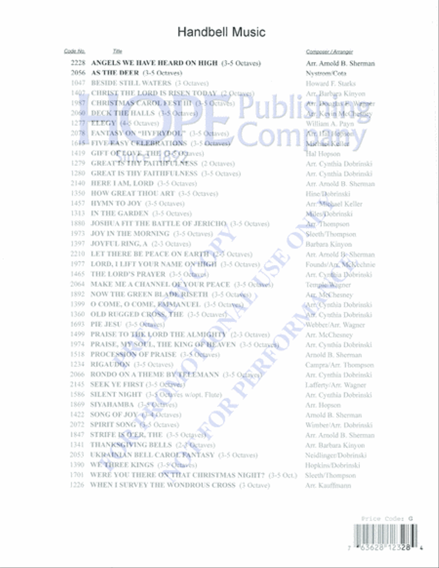 O Come, Little Children O Come, Little Children 5-Octaves scores gallery preview page 8