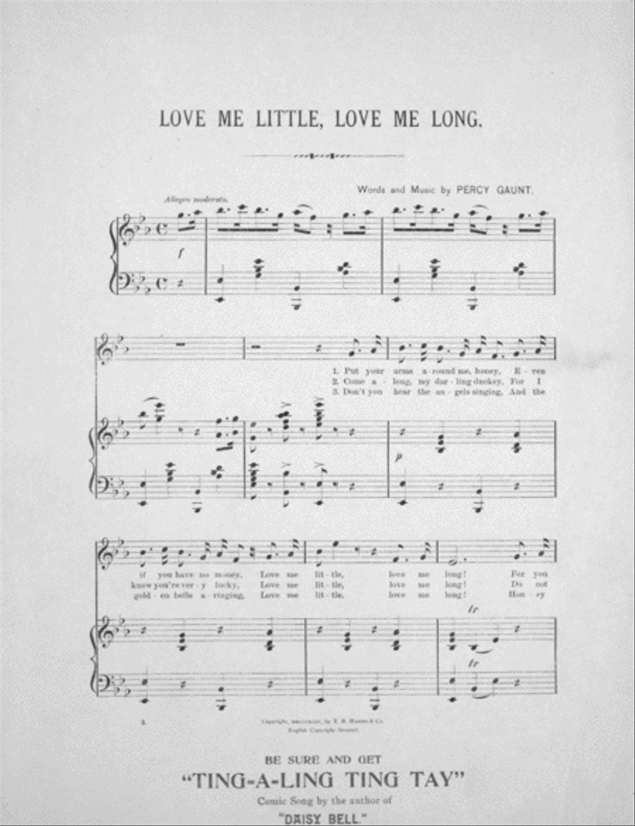 Love Me Little Love Me Long. A Senegambian Pastoral Voice scores gallery preview page 2