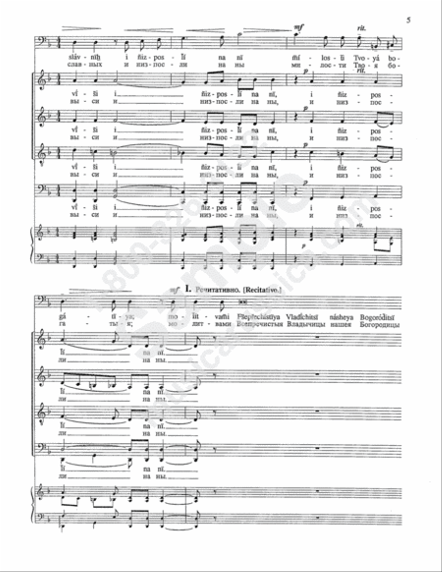 O God, Save Thy People 4-Part scores gallery preview page 4