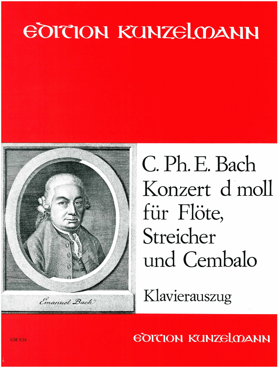 Concerto for flute in D minor Flute Solo scores gallery preview page 1