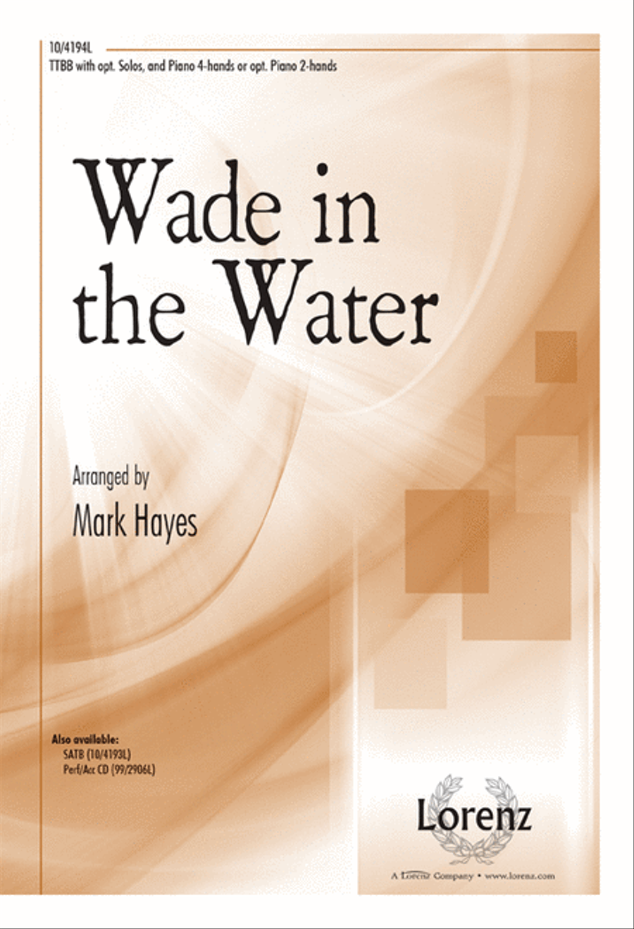 Wade in the Water TTBB scores gallery preview page 1