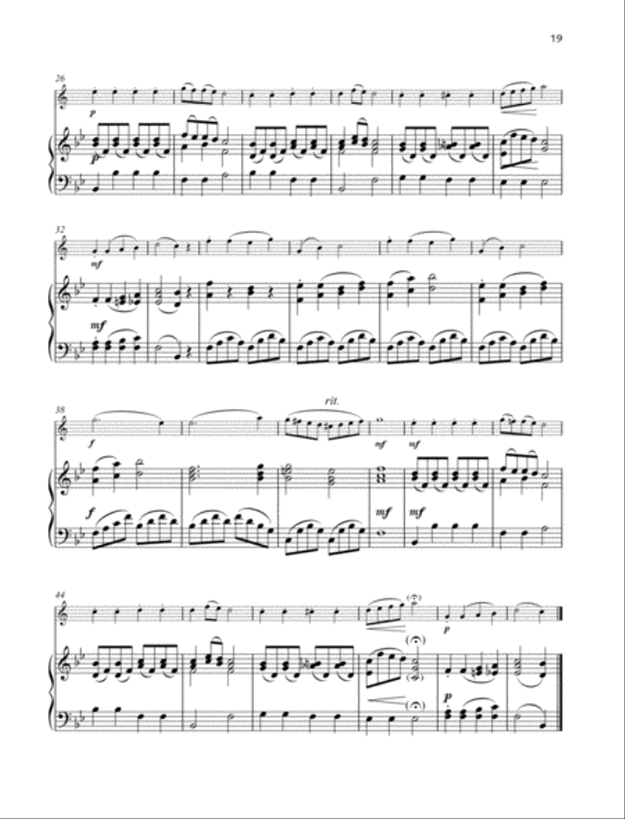 Das klinget so herrlich Das klinget so herrlich B-Flat Clarinet scores gallery preview page 2