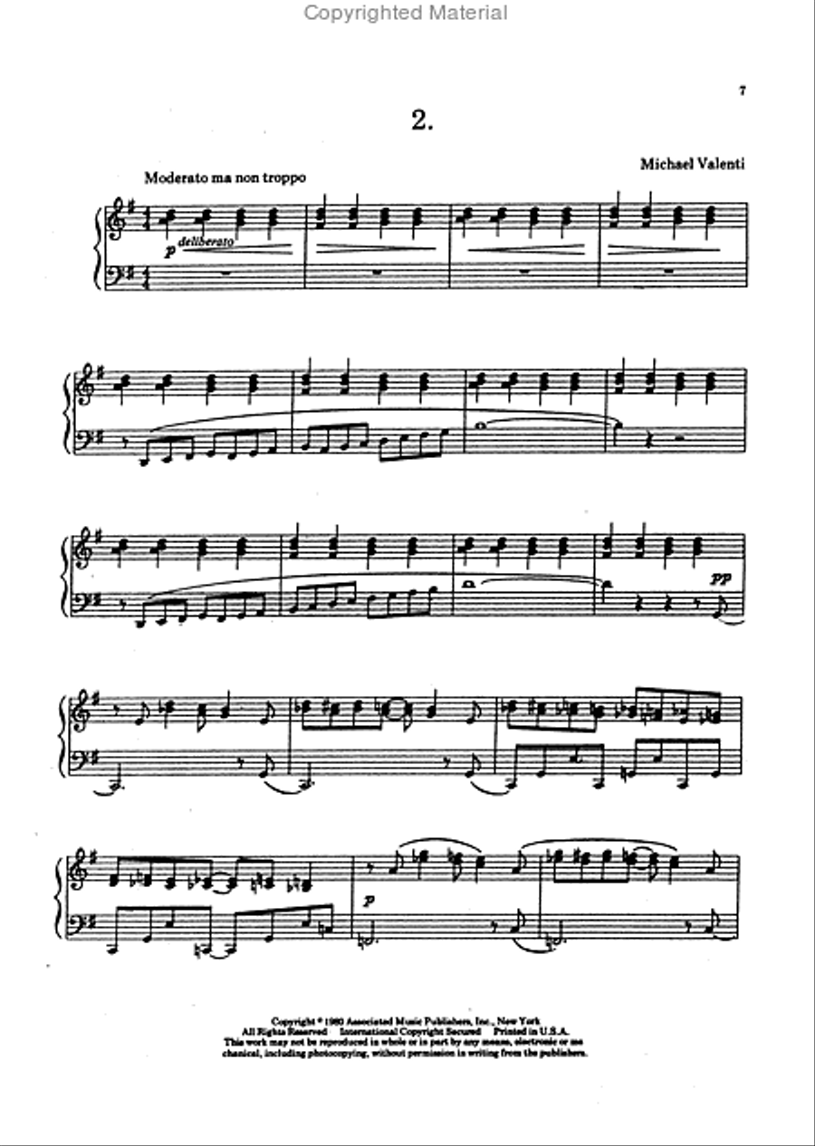 Piano Preludes Piano Solo scores gallery preview page 3