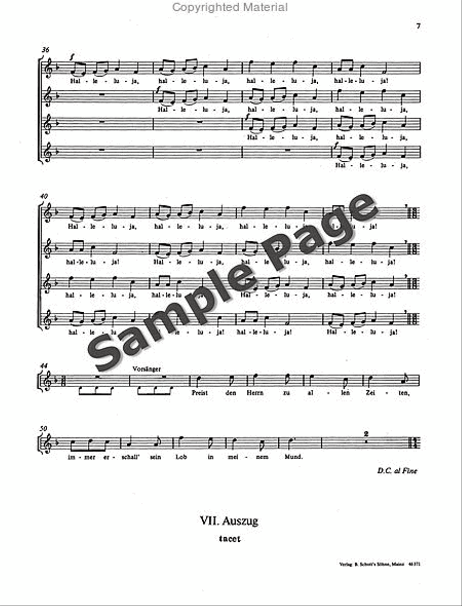 Kindermesse Chorus Score Children's Choir scores gallery preview page 8