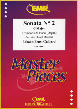 Book cover for Sonata No. 2 in G Major