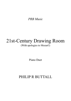 Book cover for 21st-Century Drawing Room (Piano Duet - Four Hands)