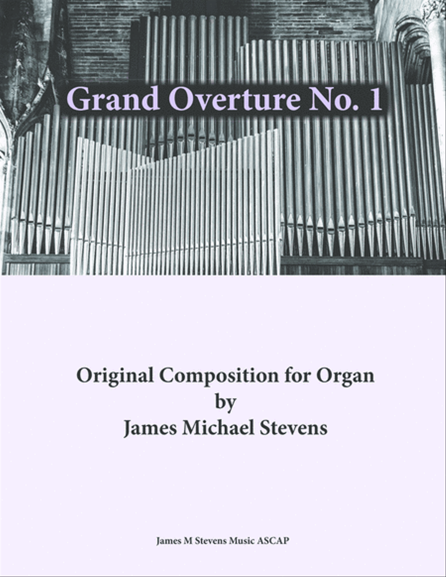 Grand Overture No. 1 - Organ Organ Solo scores gallery preview page 1