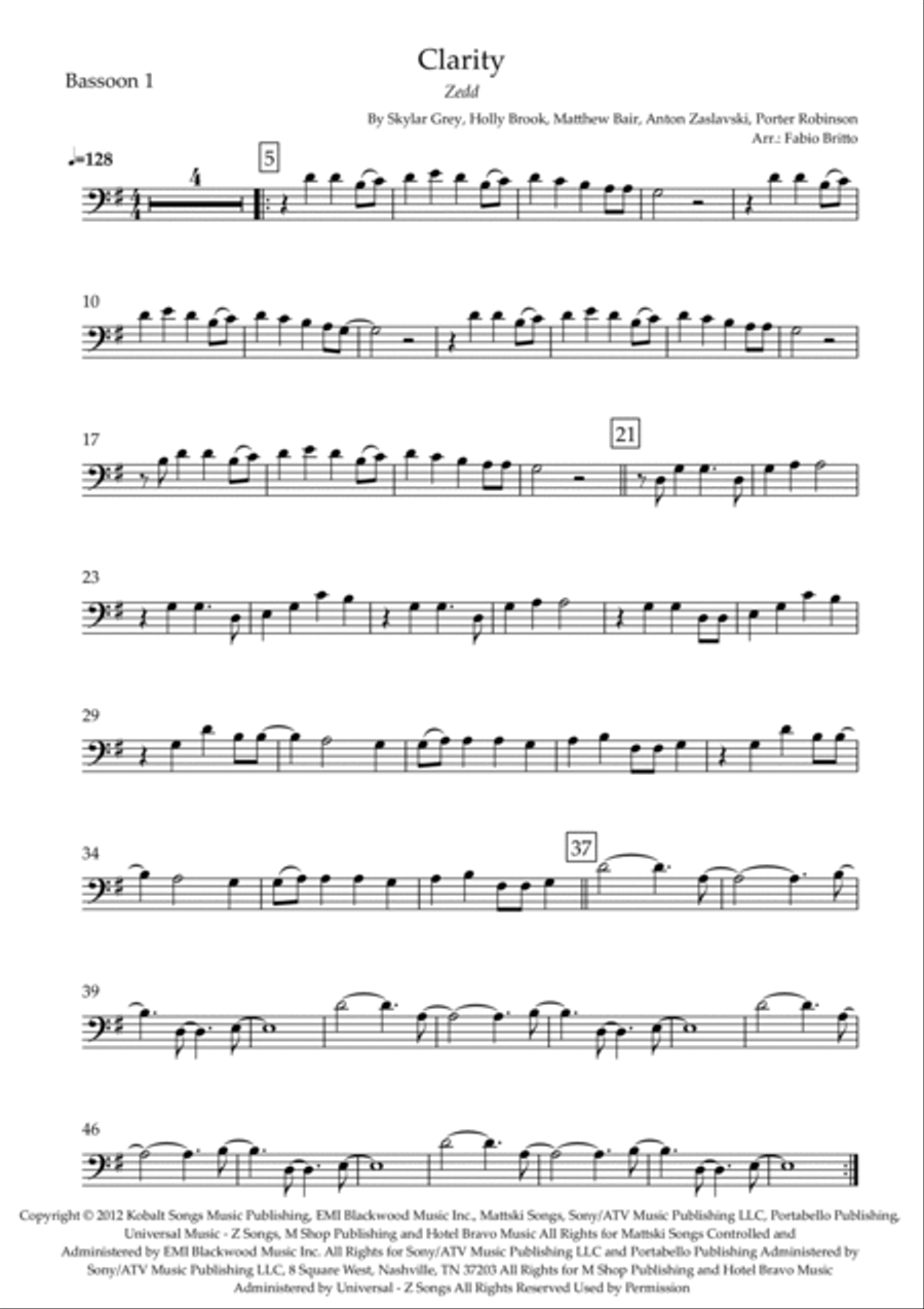 Clarity Clarity Woodwind Trio scores gallery preview page 4