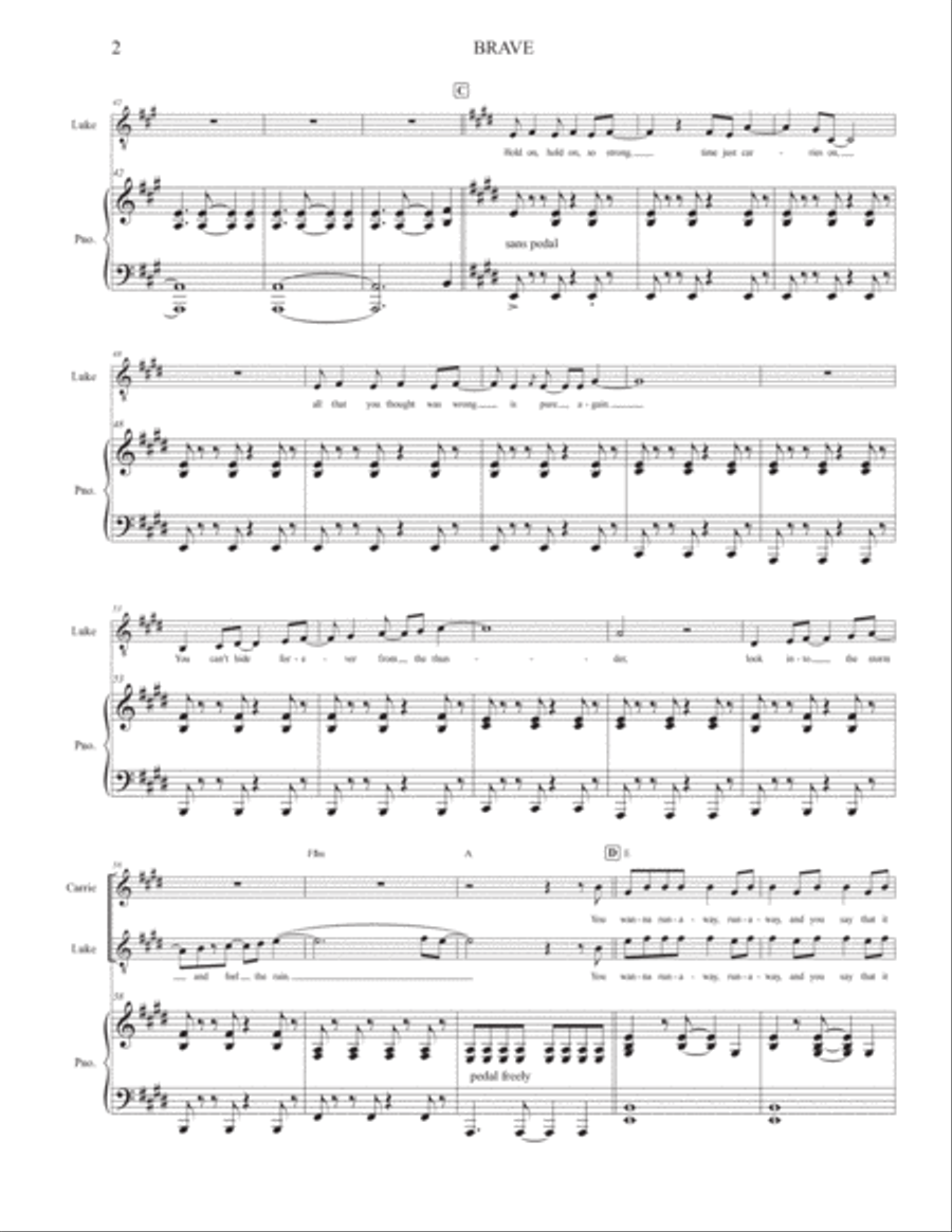 Brave 4-Part scores gallery preview page 3