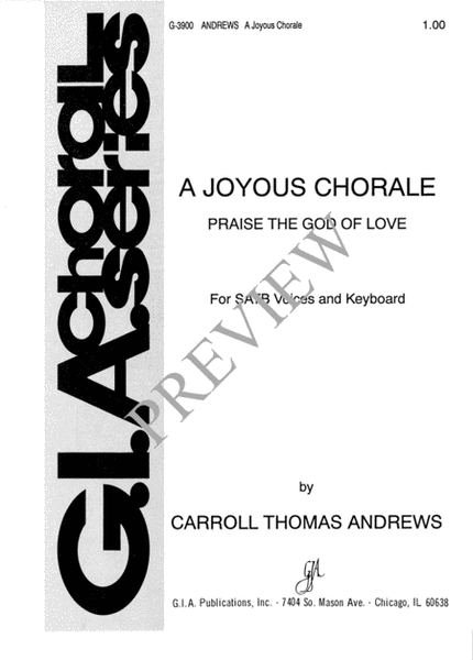 A Joyous Chorale image number null