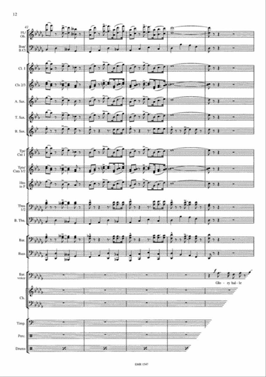 Gloryland Gloryland 4-Part scores gallery preview page 14
