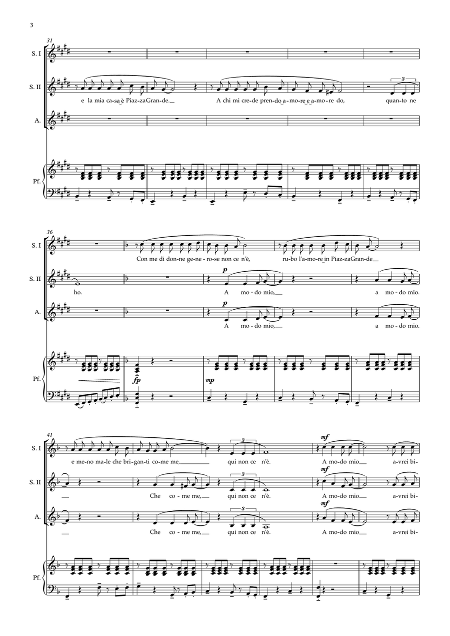 Piazza Grande SSA scores gallery preview page 3