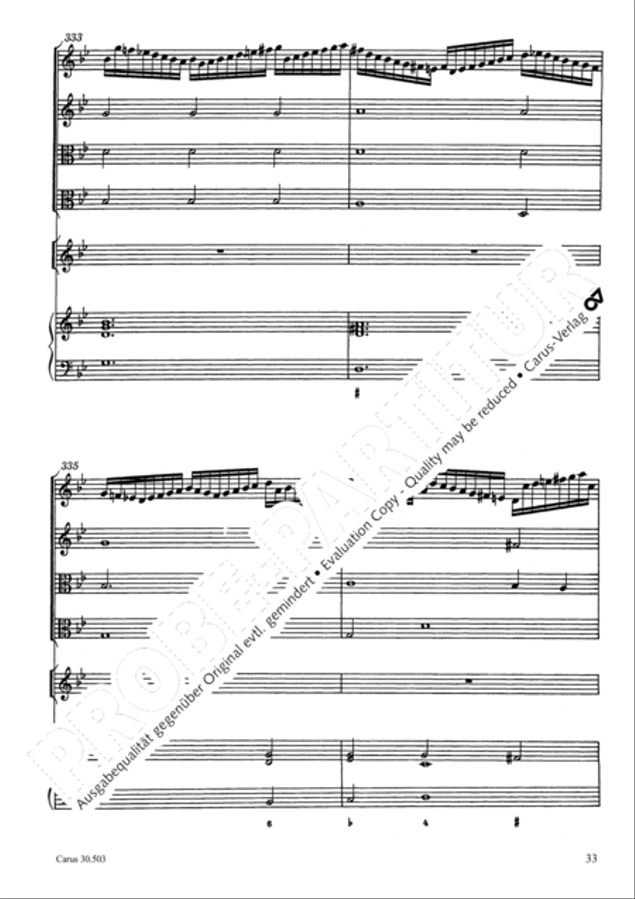 My beloved, you are fair (Meine Freundin, du bist schon) 4-Part scores gallery preview page 36