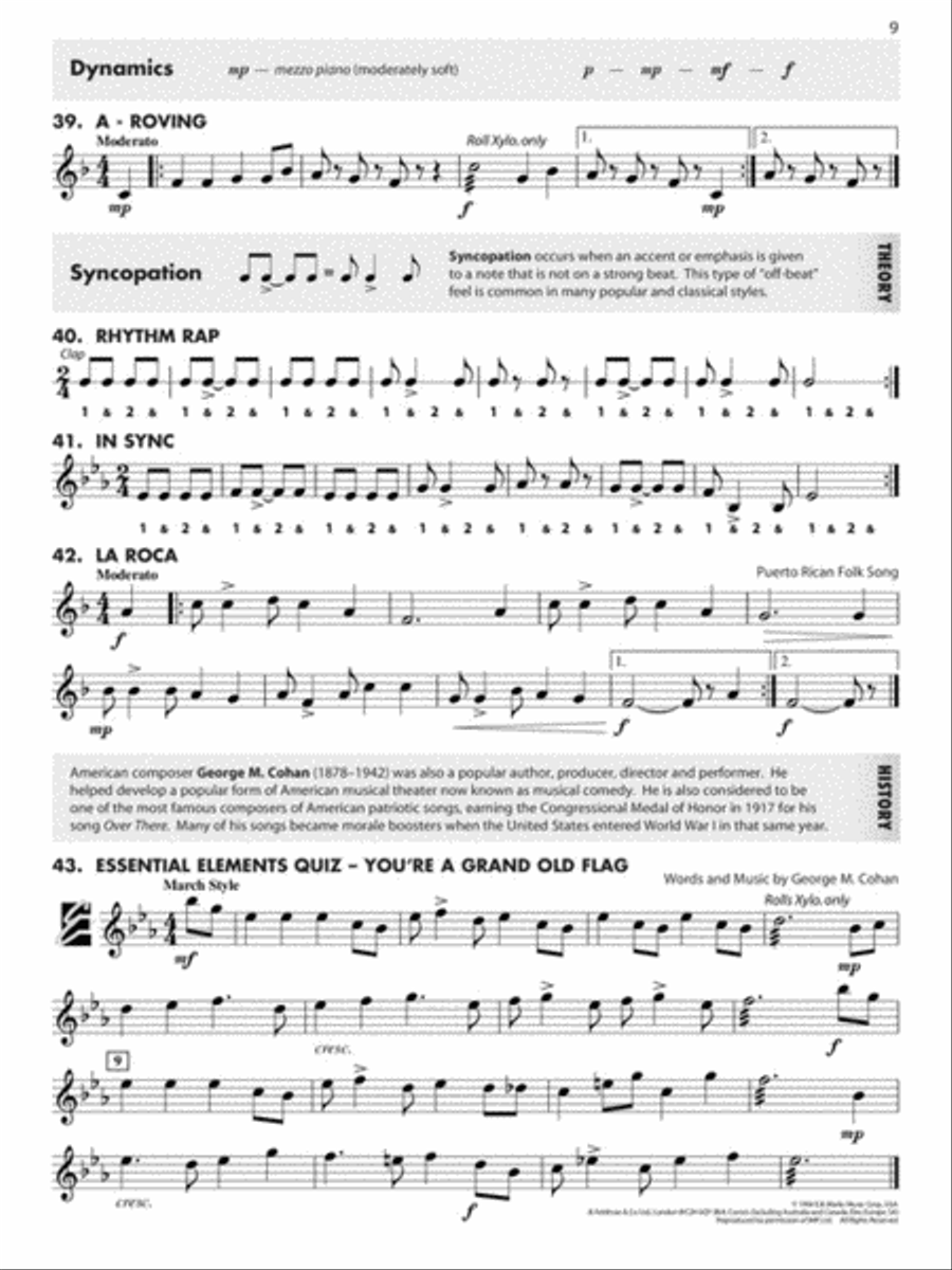Essential Elements for Band – Book 2 with Online Resources Concert Band Methods scores gallery preview page 8