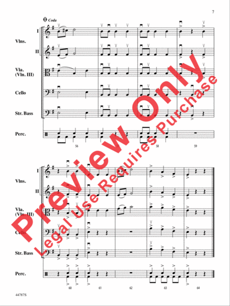 Furiant String Orchestra scores gallery preview page 8