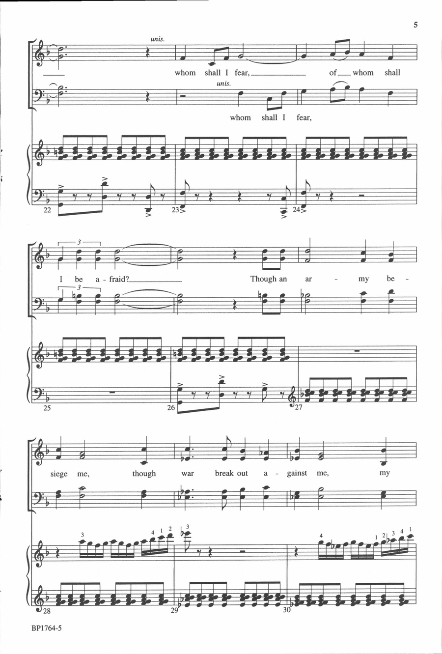 Lord Is My Light, The 4-Part scores gallery preview page 4