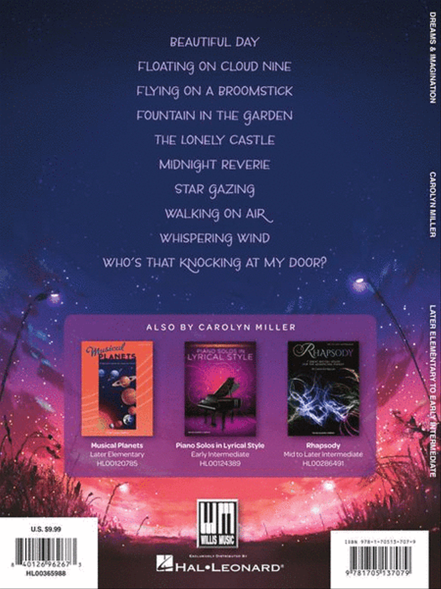 Dreams and Imagination Easy Piano scores gallery preview page 9
