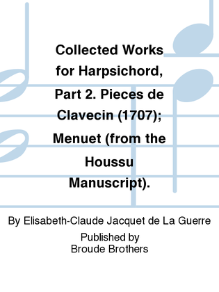 Harpsichord Works 2 -- Pieces (1707)