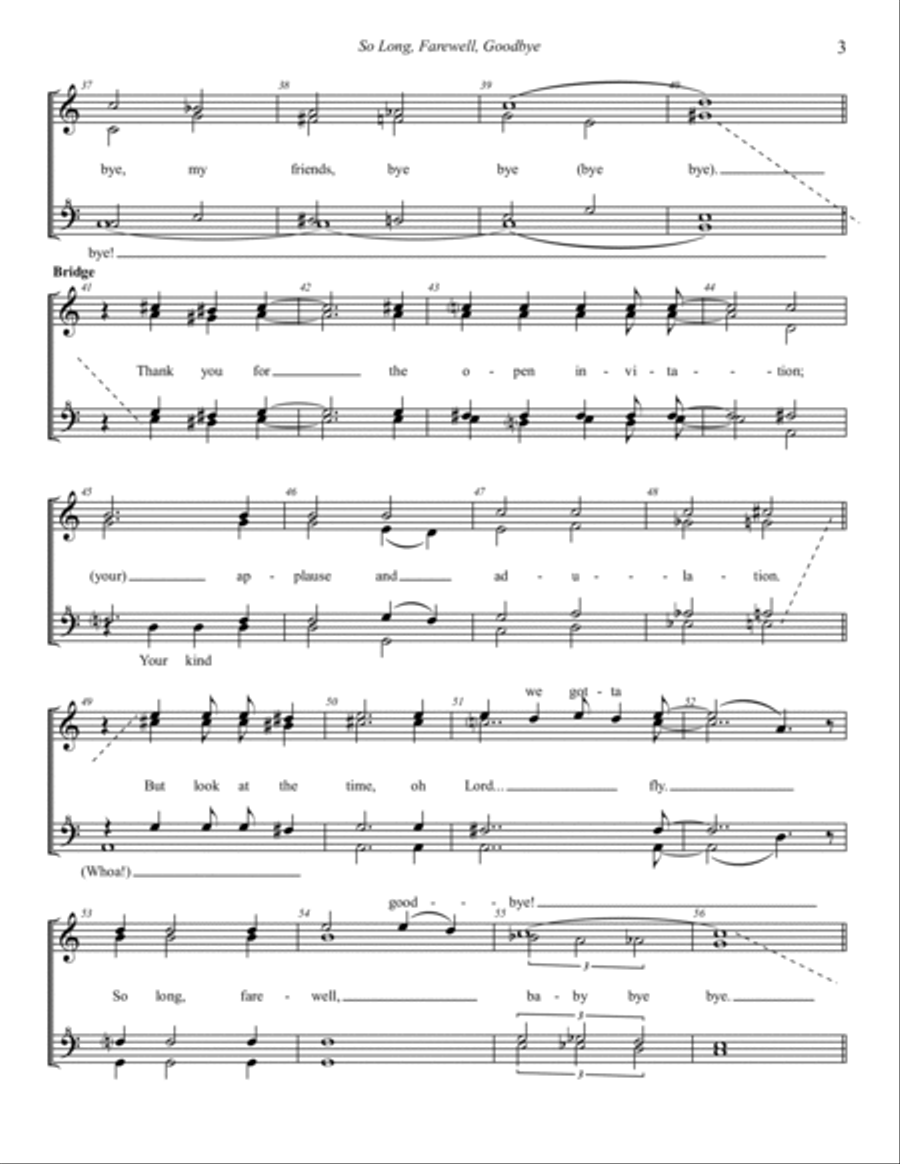 So Long-farewell-goodbye SSAA scores gallery preview page 3