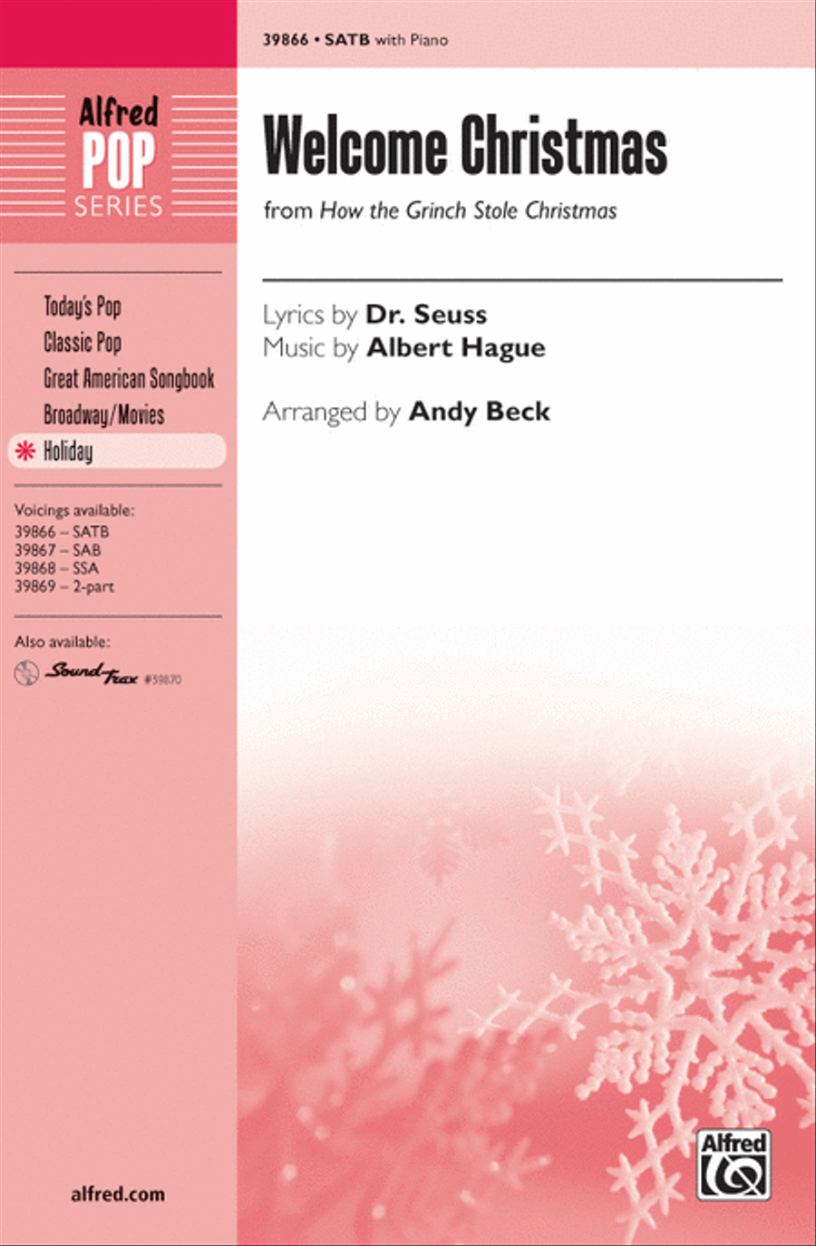 Welcome Christmas 4-Part scores gallery preview page 1