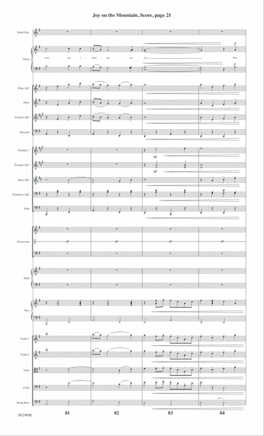 The Heart of Christmas - Full Score Choir scores gallery preview page 150