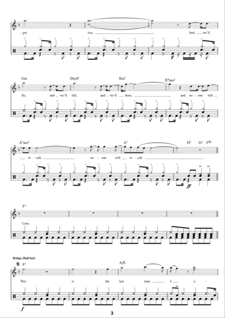 Stockholm Syndrome Piano scores gallery preview page 3
