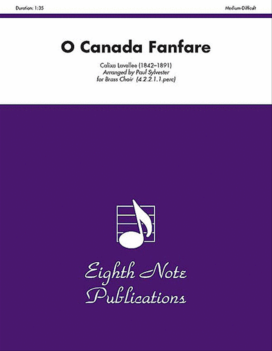 O Canada Fanfare O Canada Fanfare Small Ensemble scores gallery preview page 1
