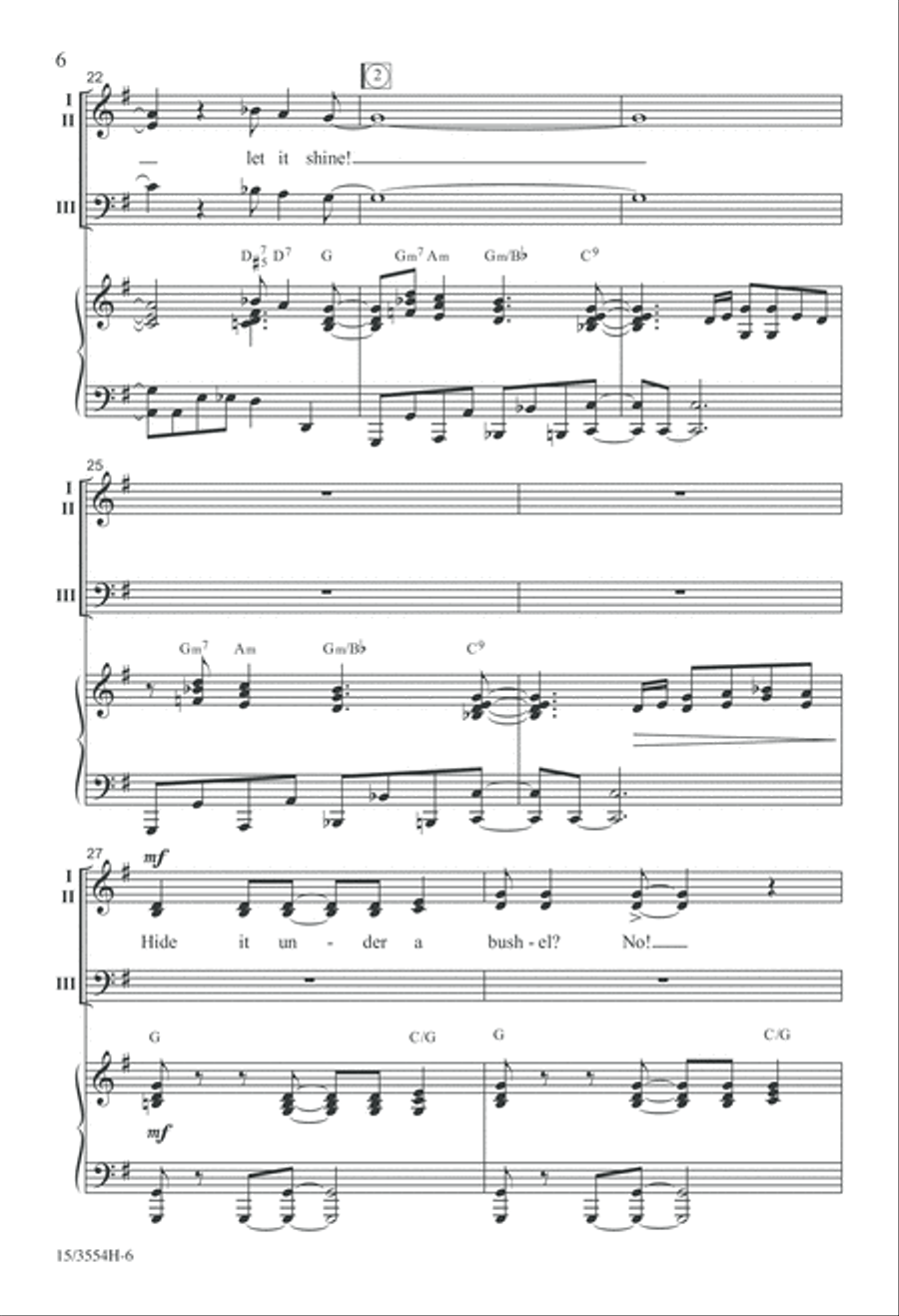 This Little Light of Mine 3-Part scores gallery preview page 6