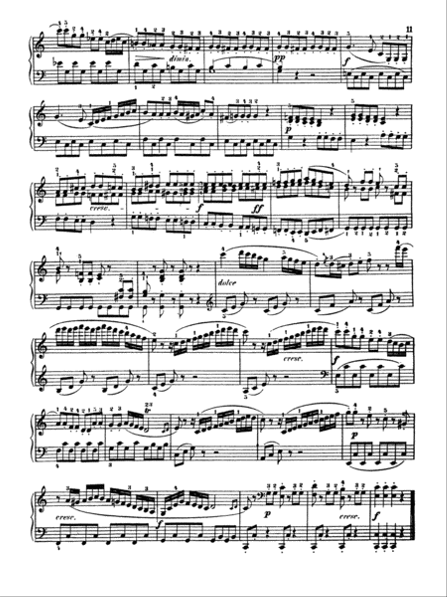 Clementi: Six Sonatinas, Op. 36, No. 3 Piano Solo scores gallery preview page 2