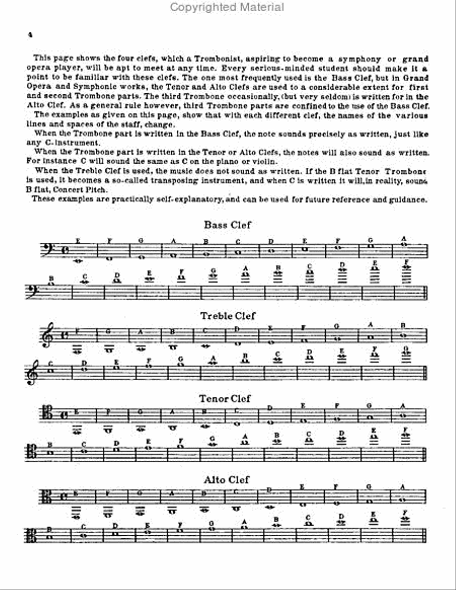 The Trombone Virtuoso an Advanced Method Trombone scores gallery preview page 8
