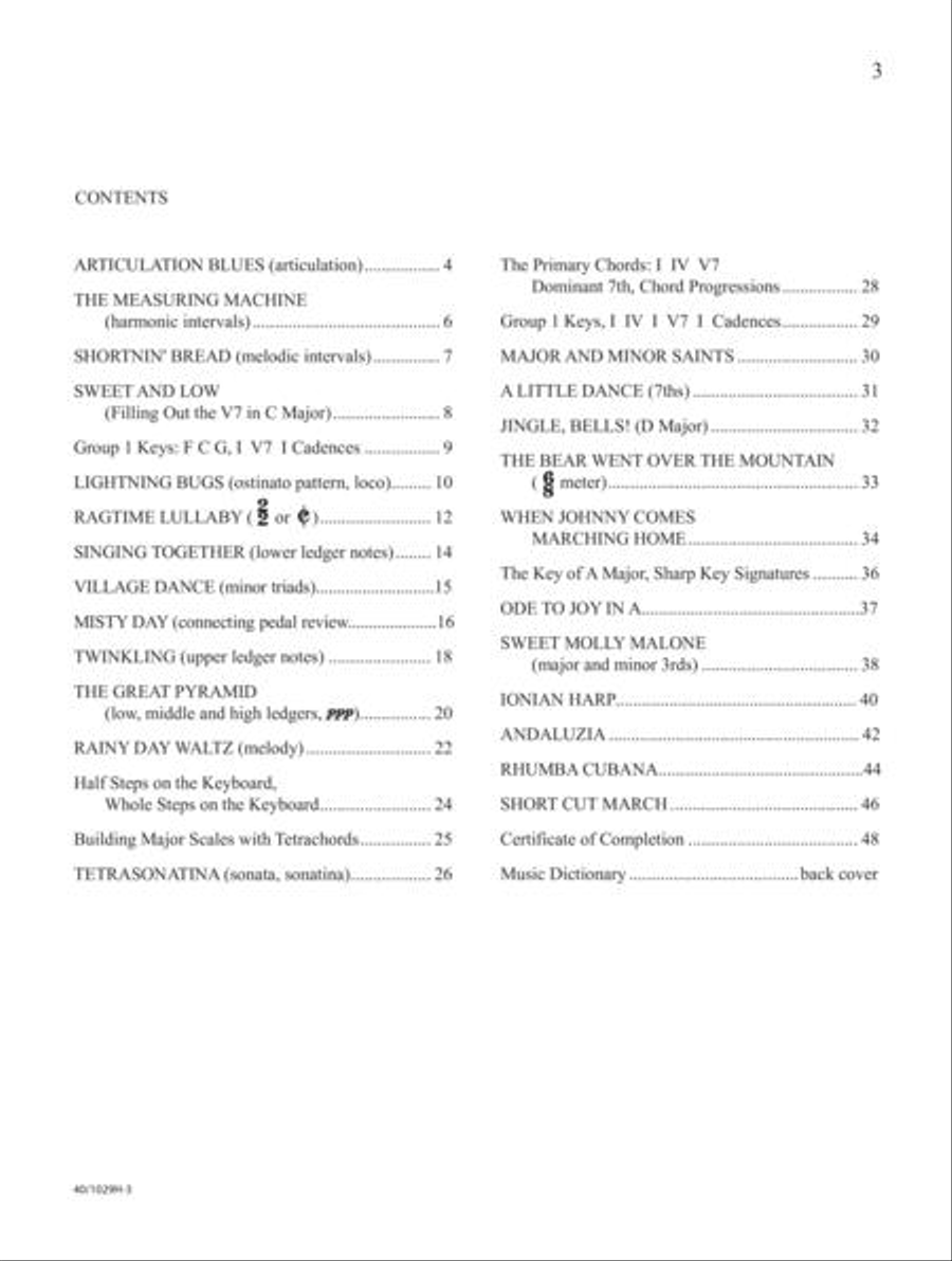 Noona Comprehensive Piano Lessons Level 2 Piano Method scores gallery preview page 3