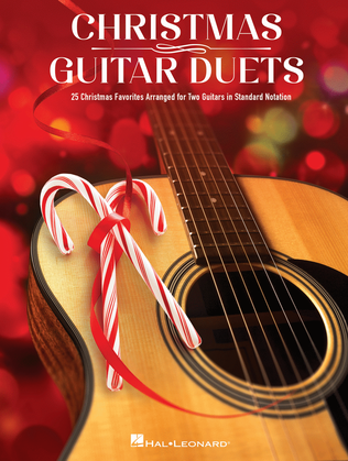 Book cover for Christmas Guitar Duets