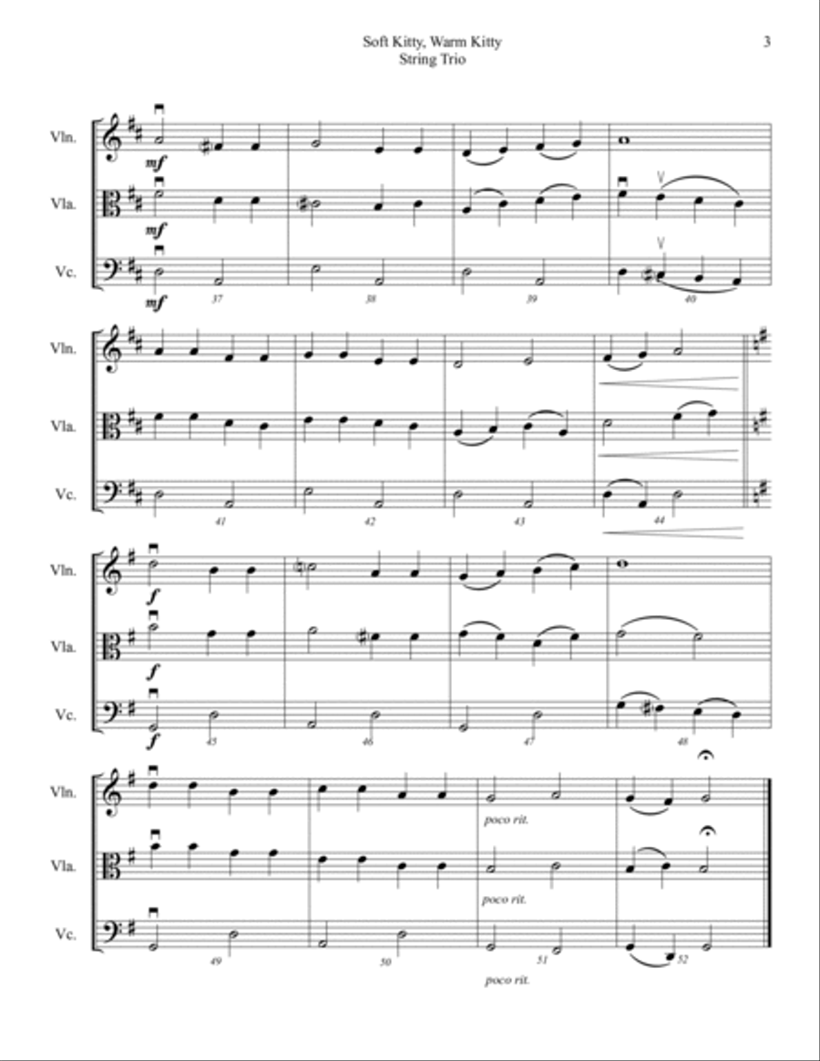 Soft Kitty, Warm Kitty - Performed on the CBS TV Series: 