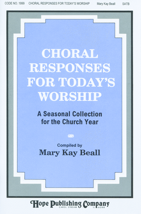 Book cover for Choral Responses for Today's Worship