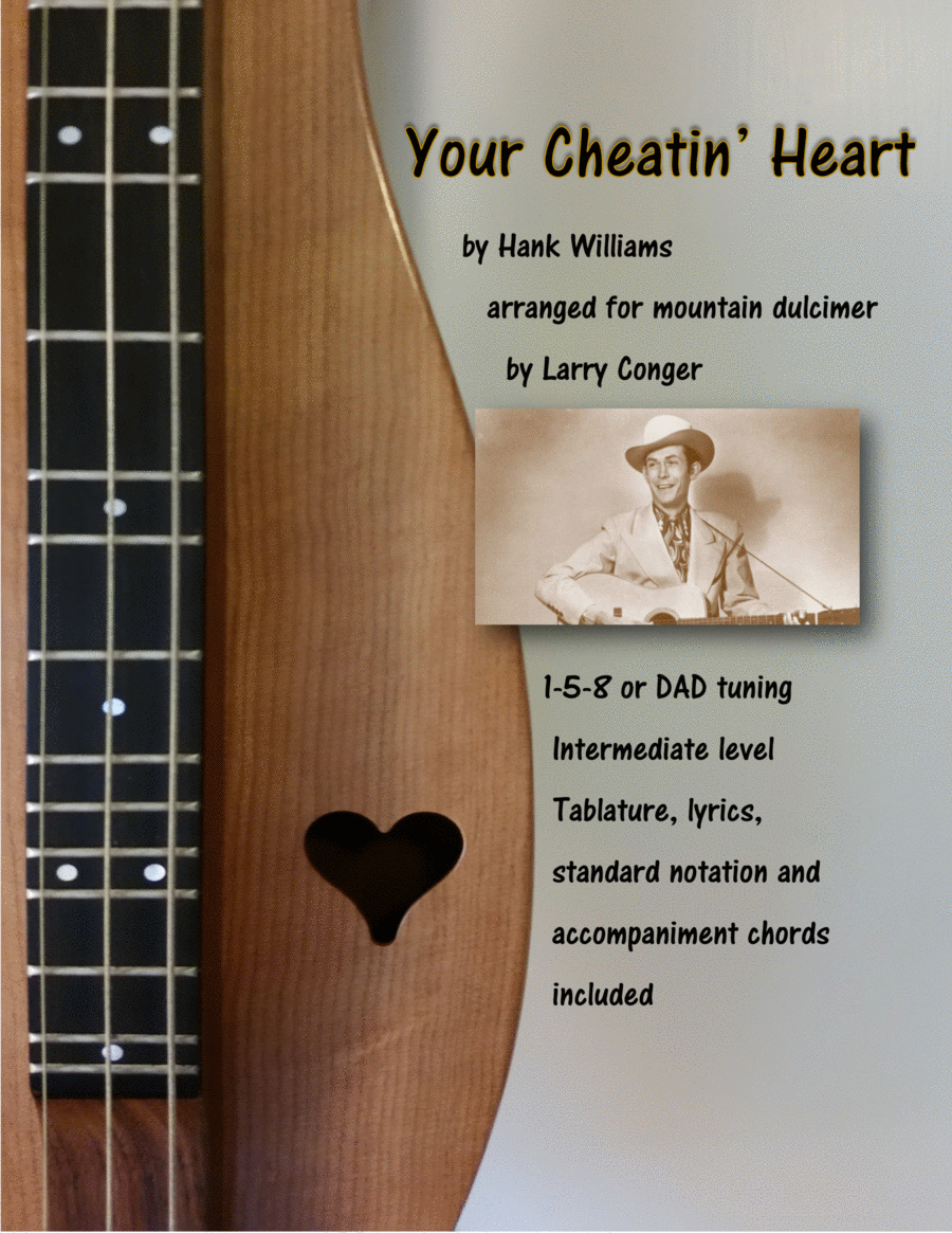 Your Cheatin' Heart Dulcimer scores gallery preview page 1