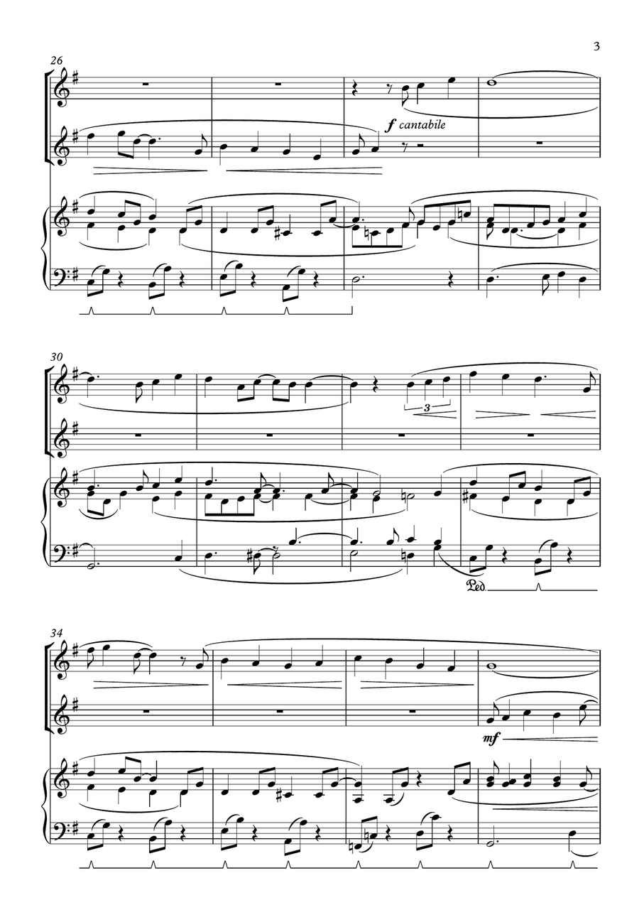 A Whole New World (from 'Aladdin') A Whole New World (from 'Aladdin') Small Ensemble scores gallery preview page 3