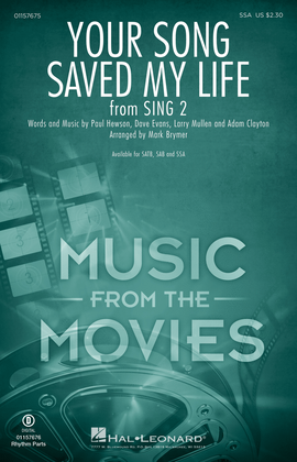 Book cover for Your Song Saved My Life