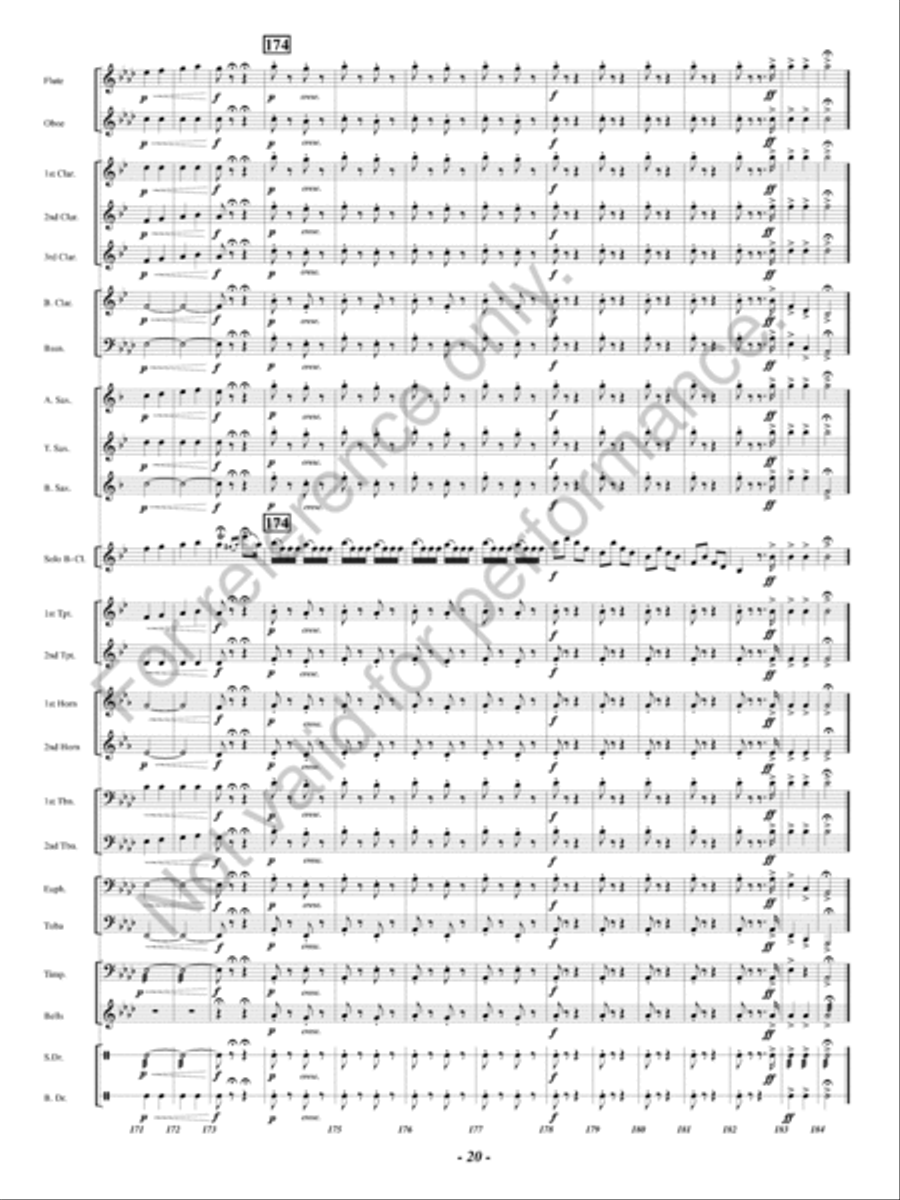 Luisa di Montfort Luisa di Montfort Concert Band scores gallery preview page 21