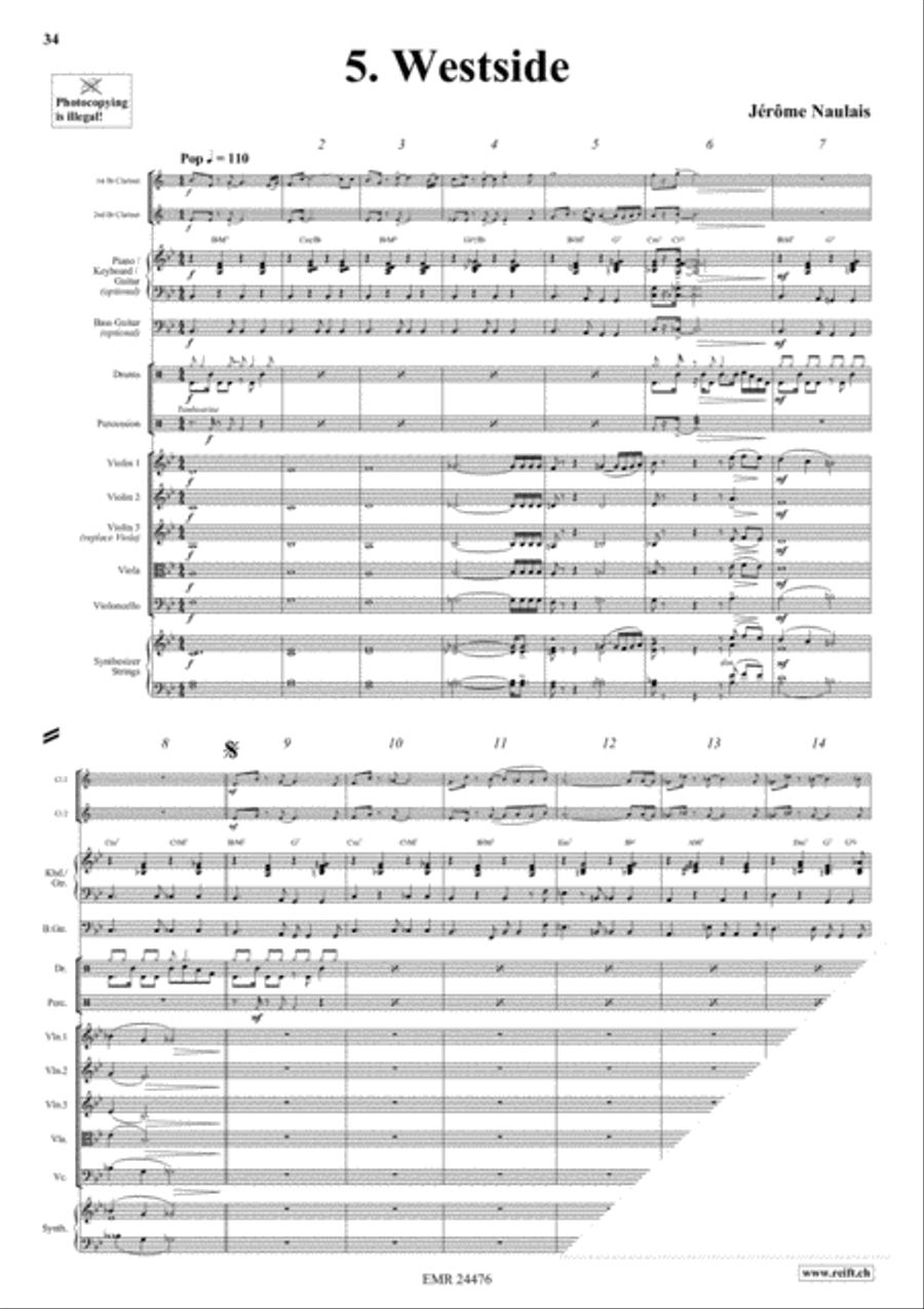 Play With Your Band Volume 4 Clarinet scores gallery preview page 7