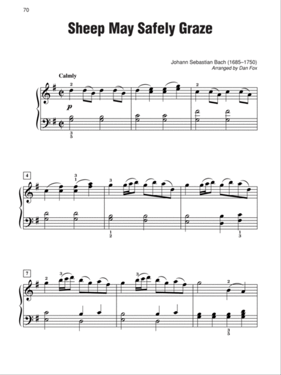 Simply Weddings Simply Weddings Easy Piano scores gallery preview page 4