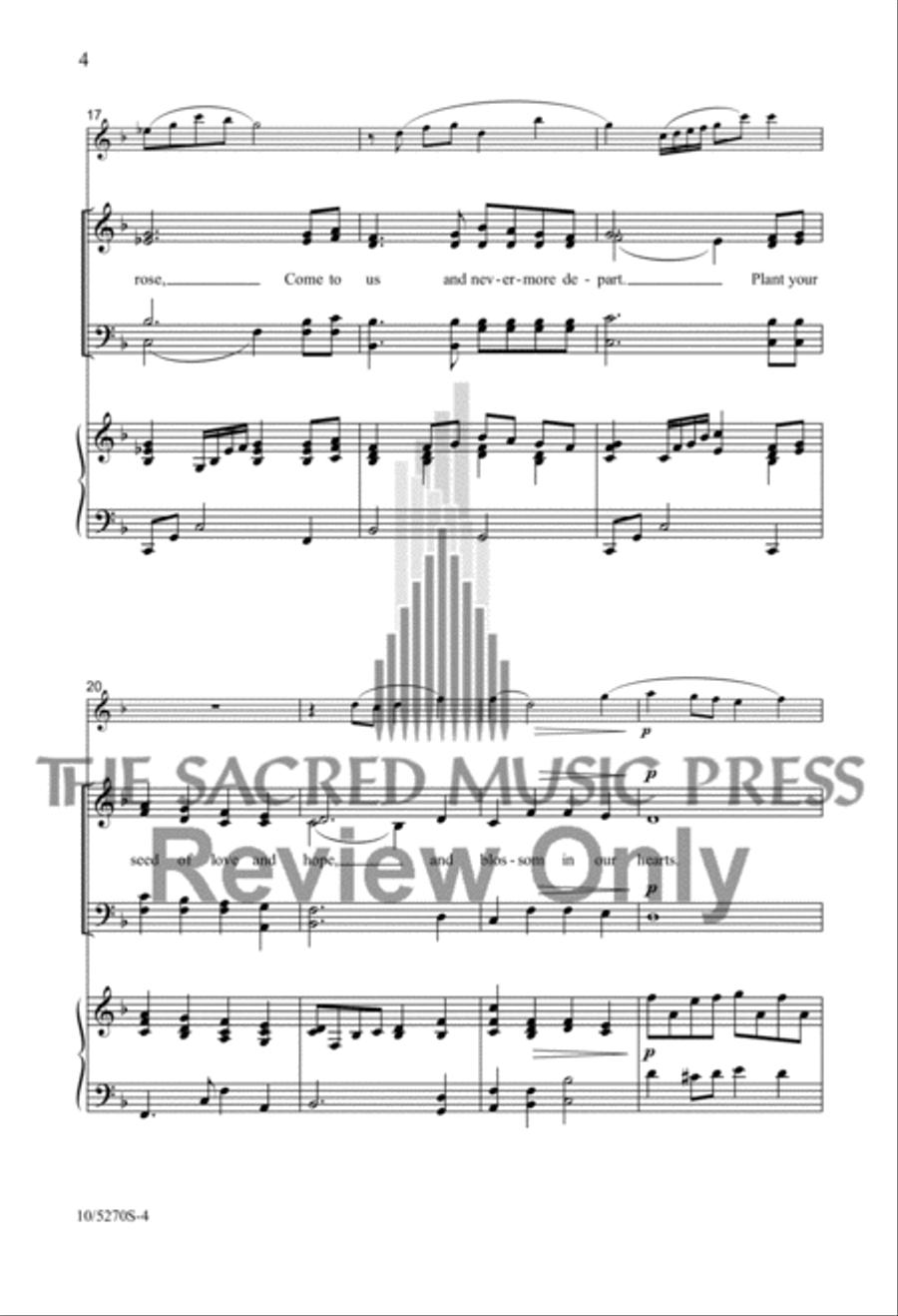 Advent Calls Advent Calls 4-Part scores gallery preview page 4