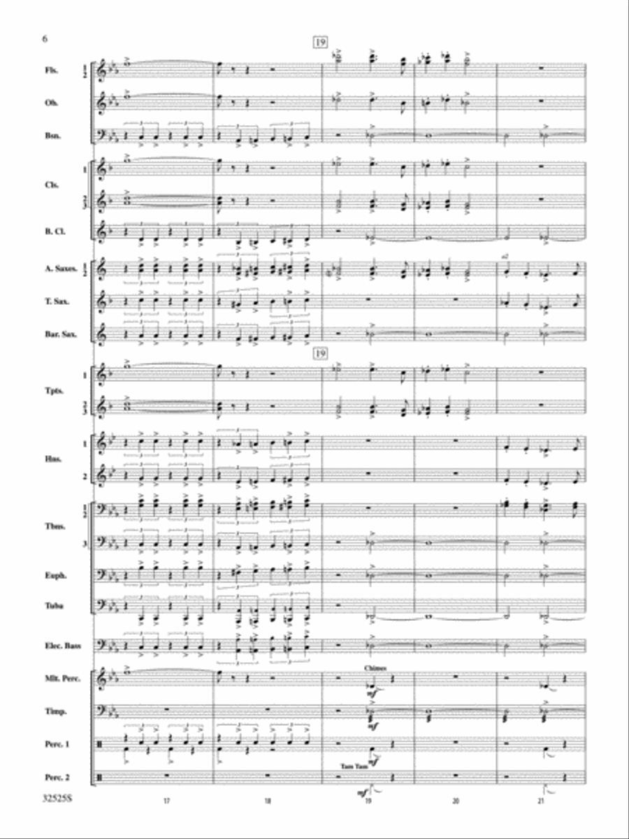 The Wizard of Oz Meets The Wiz Concert Band scores gallery preview page 5
