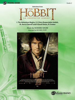 Book cover for The Hobbit: An Unexpected Journey, Selections from