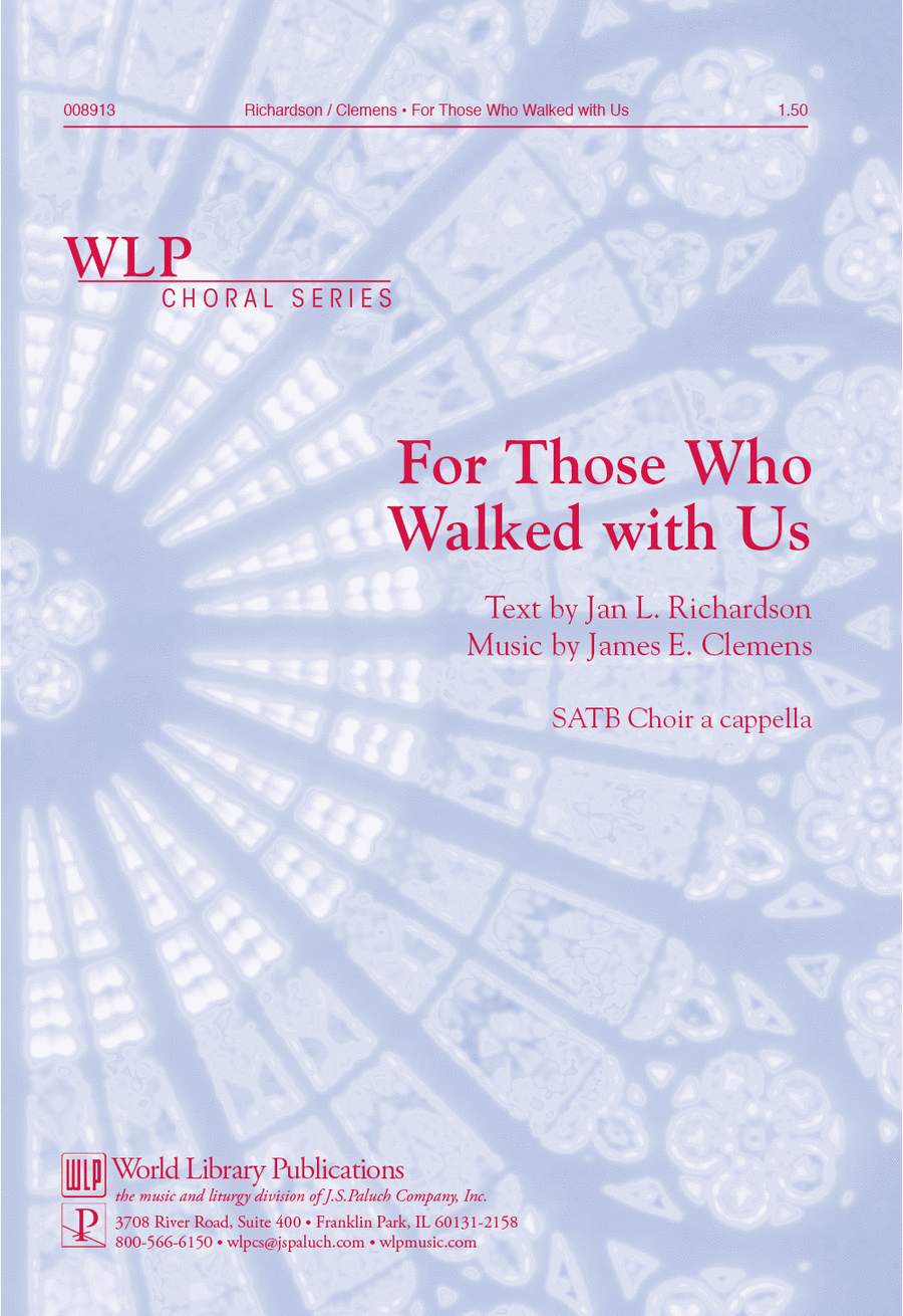 For Those Who Walked With Us 4-Part scores gallery preview page 1