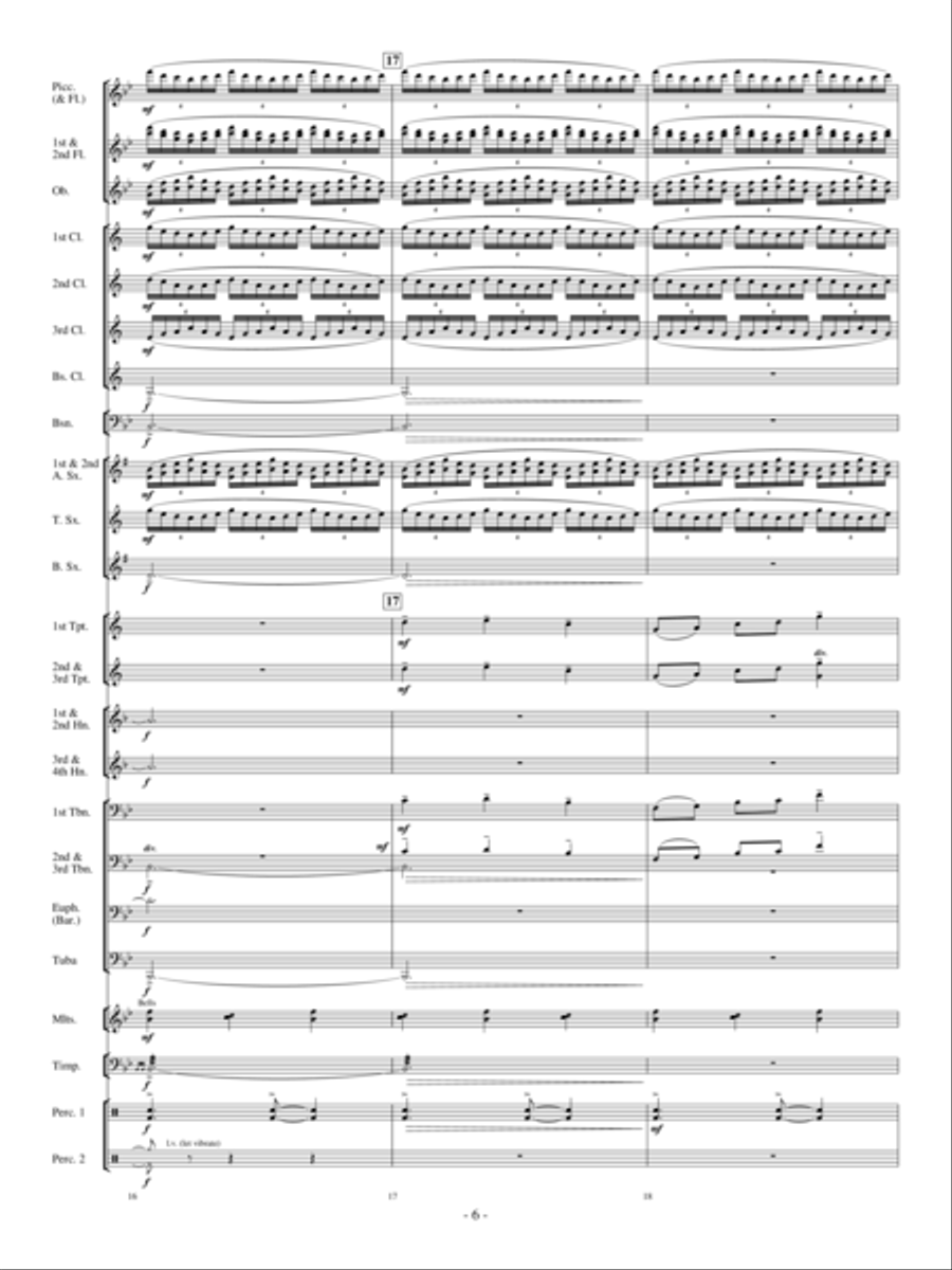 Sensei's Ride On The Cherry Blossom Express Concert Band scores gallery preview page 5
