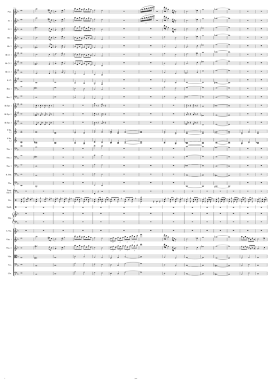 The Harvest Moon (Extended Version) Full Orchestra scores gallery preview page 2